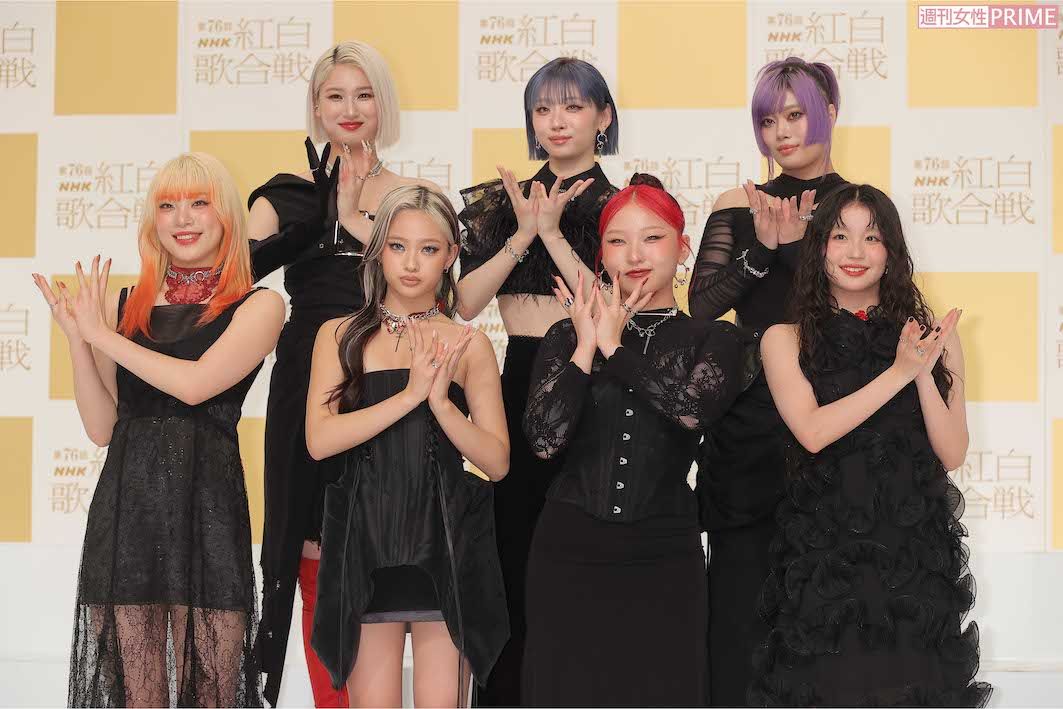 『第76回NHK紅白歌合戦』に出場したHANA