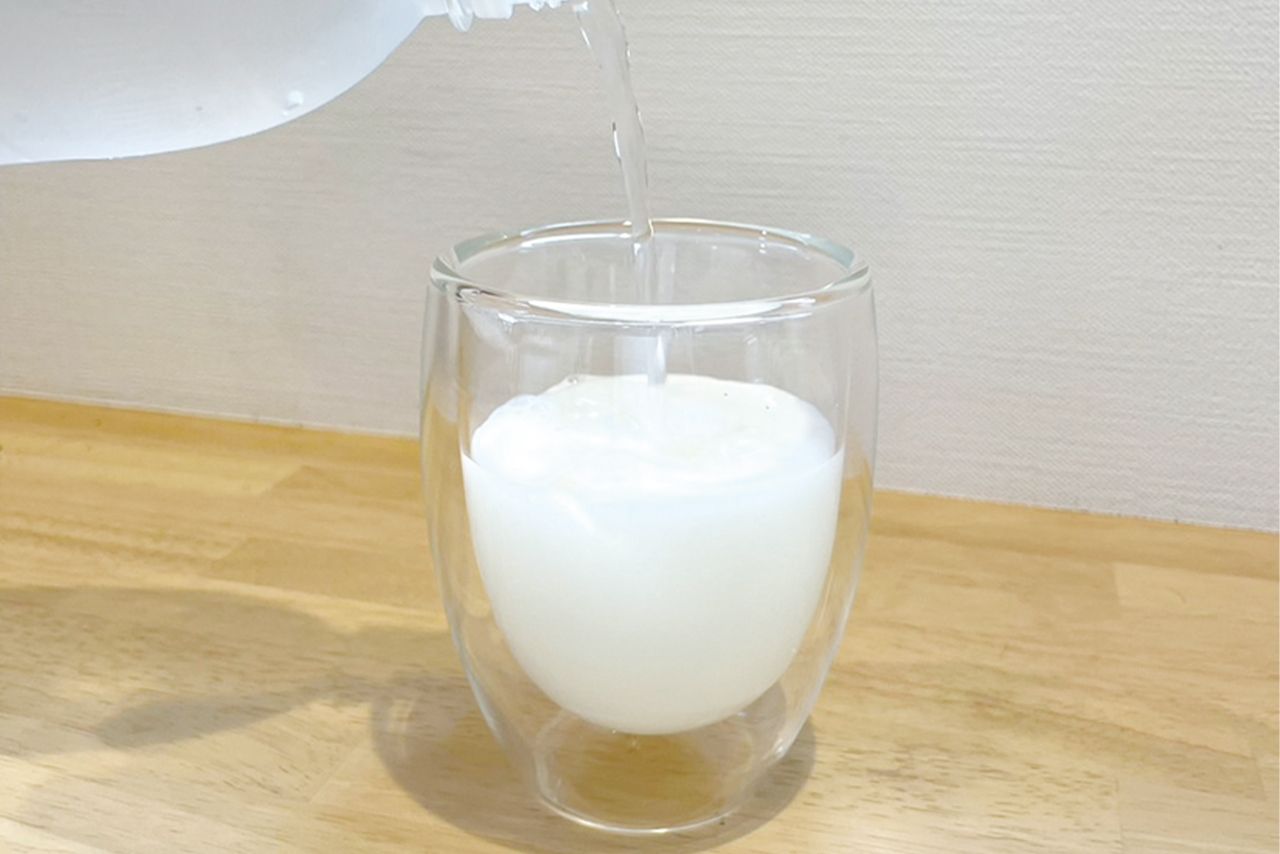 意外なおいしさ！牛乳サイダー