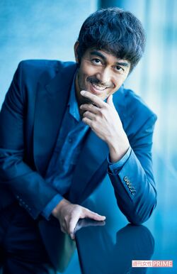 阿部寛　撮影／廣瀬靖士