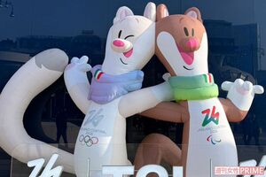ミラノオリンピックのマスコット【ティナ＆ミロ】なぜ人気？ オコジョ