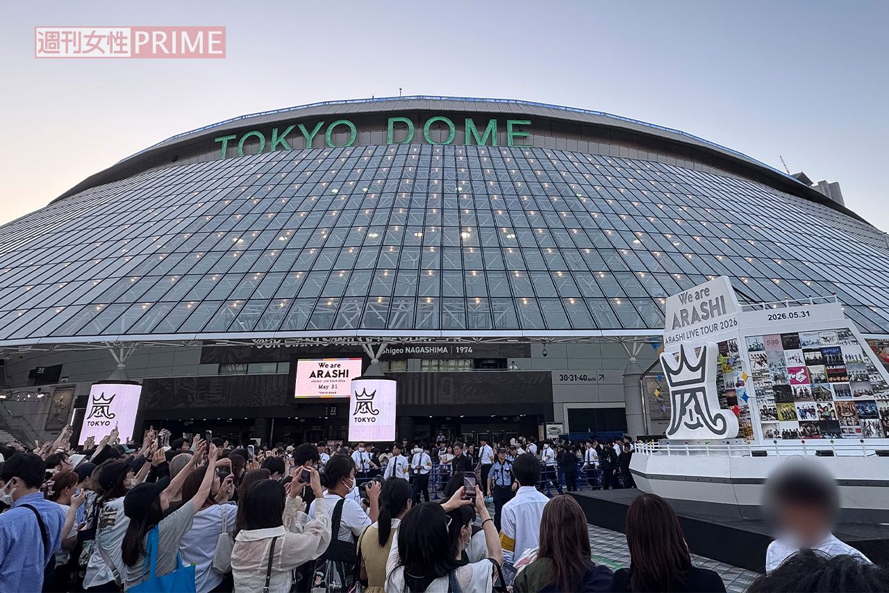 2026年5月31日の公演最終日、東京ドームに詰めかけたおよそ5万5000人のファン