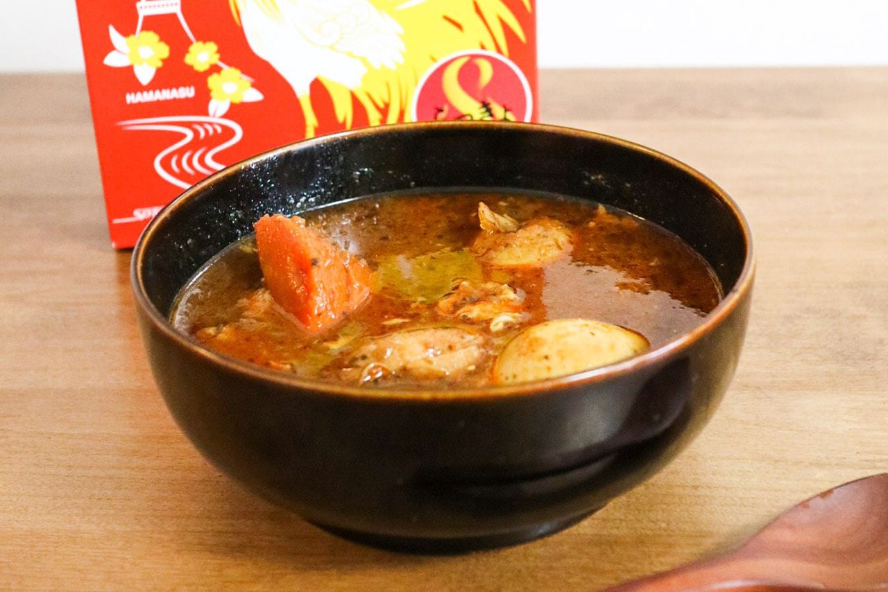 らっきょチキンスープカレー