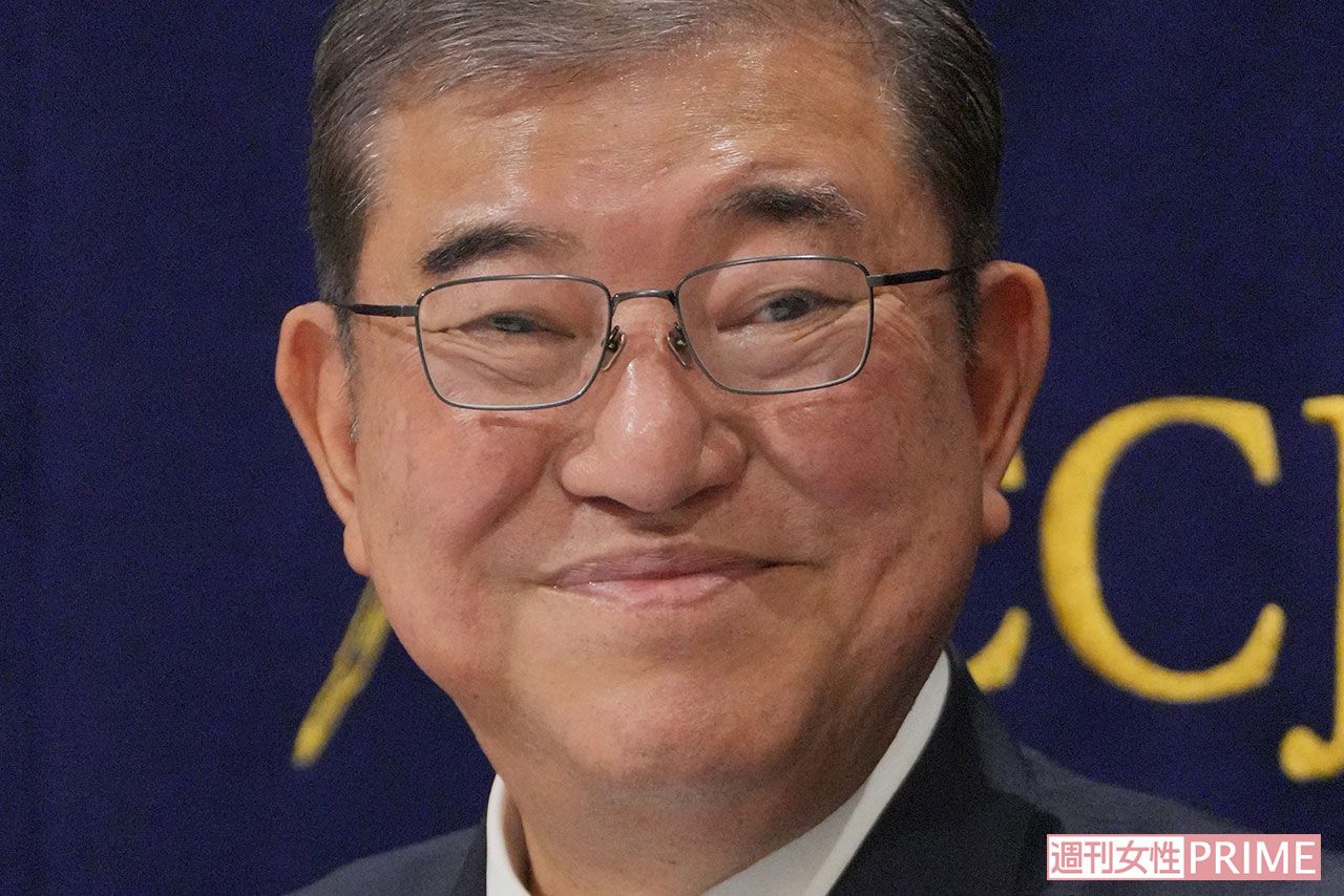 いい笑顔の石破茂氏