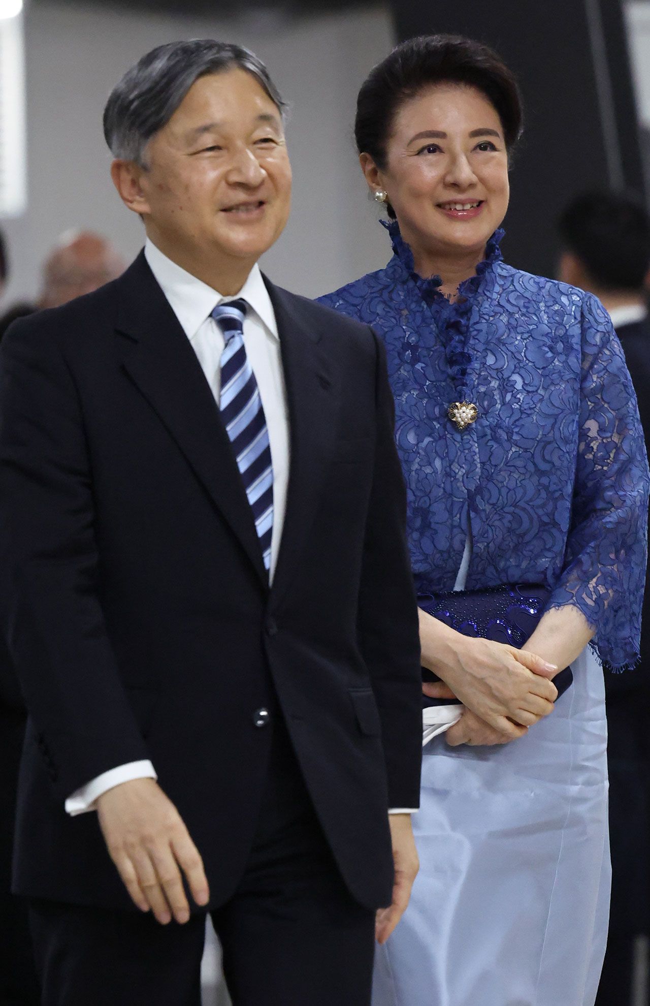 9月19日、アジア競技大会の開会式に出席された天皇陛下と雅子さま