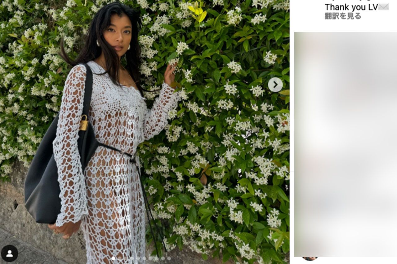 ローラのインスタグラムより