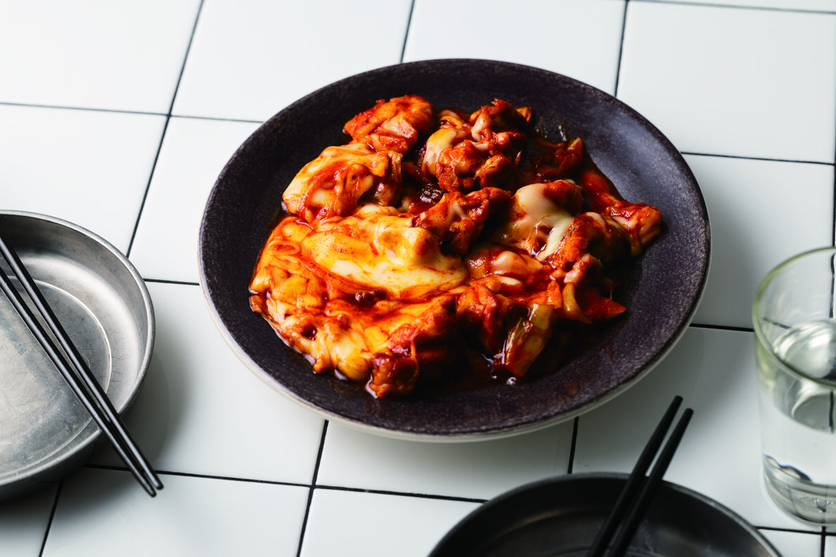 チーズタッカルビ（撮影／よねくらりょう）