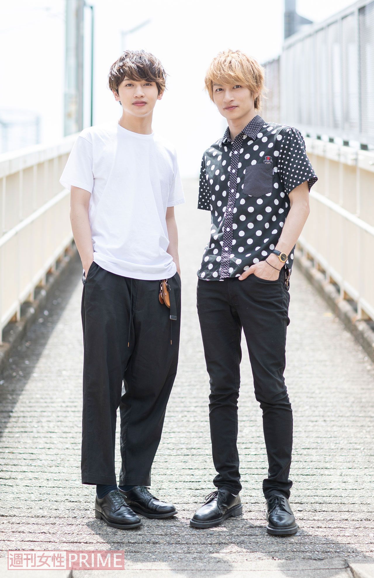 松本岳、木戸邑弥　撮影／廣瀬靖士