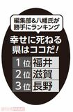 編集部&八幡氏が勝手にランキング幸せに死ねる県はココだ!