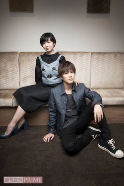 土村芳、岩田剛典　撮影／廣瀬靖士