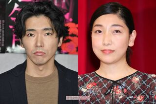 柄本佑と、妻の安藤サクラ