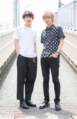 松本岳、木戸邑弥　撮影／廣瀬靖士