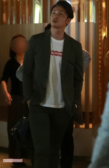 '19年ドラマ『スパイラル〜町工場の奇跡〜』の打ち上げに参加した玉木宏