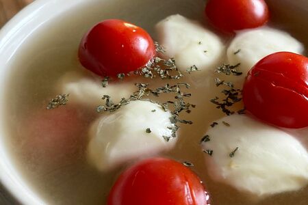 カプレーゼみそ汁