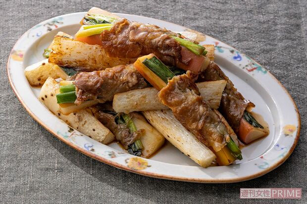 かまぼこスティック肉巻き（撮影／廣瀬靖士）