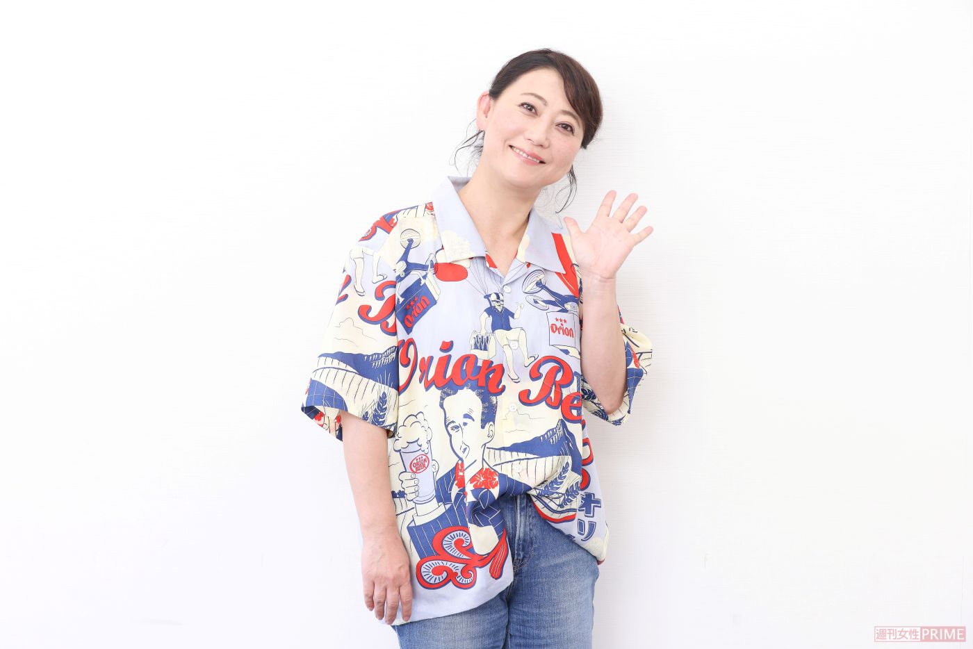 友近　撮影／吉岡竜紀