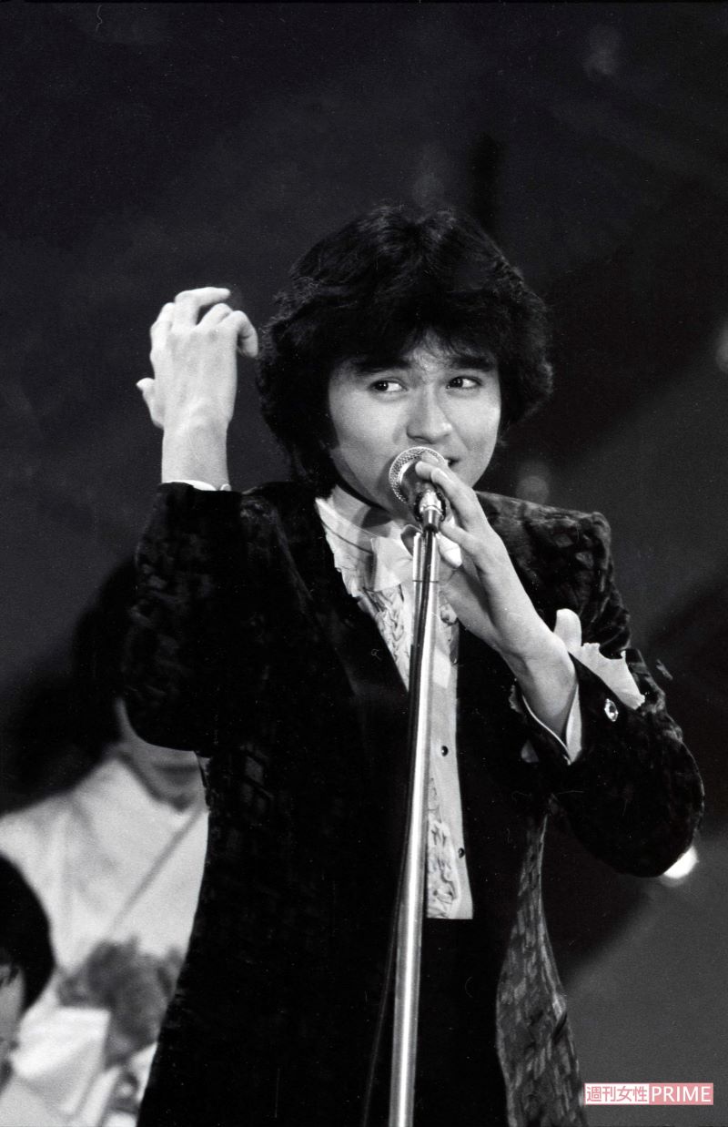 1981年にレコード大賞新人賞を受賞したころの竹本孝之