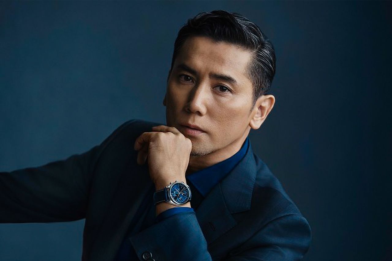 本木雅弘（57）　高級時計CMでの共演。（写真は『ロンジン』アンバサダーでのビジュアル）