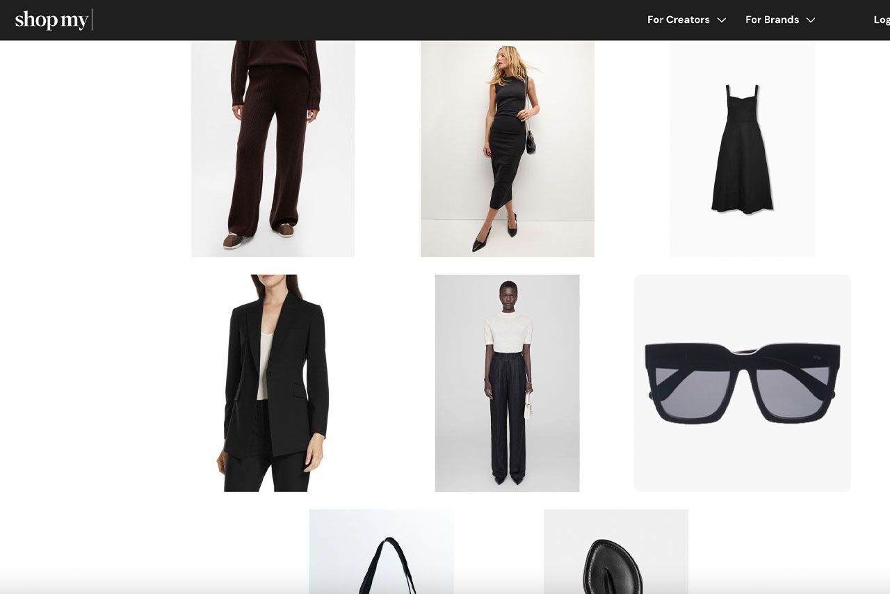 メーガン妃が2025年3月25日までに開設した『shopmy』というウェブサイト