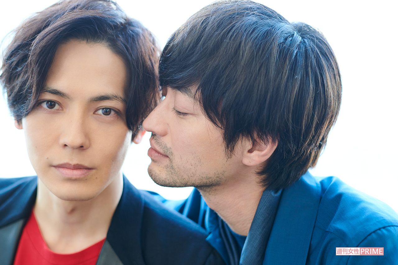 猪塚健太（左）と竹財輝之助 （右）　撮影／山田智絵