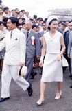 1962年7月、皇太子夫妻(当時)日本海洋少年団全国大会