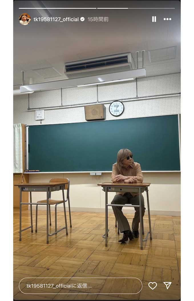 小室哲哉の近影（本人のインスタグラムより）