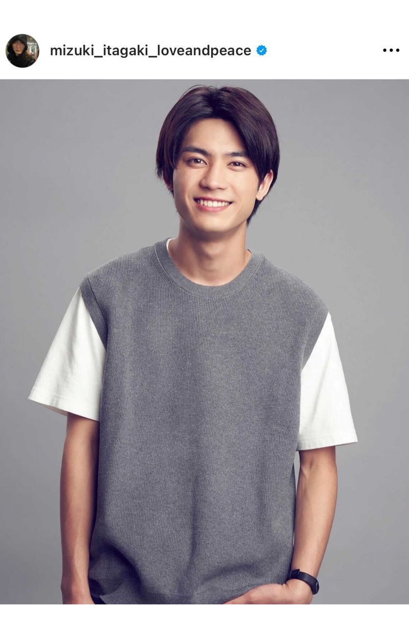 板垣瑞生（本人インスタグラムより）