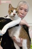 6年前に愛猫・祐介と入居した澤田さん。このホームなら離れ離れになる心配はない