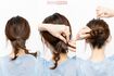 「お団子ヘア」のやり方 撮影/矢島泰輔