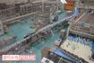 圧巻の製造ライン見学。各工程を経てカルピスウォーターが次々と完成 撮影/渡邉智裕