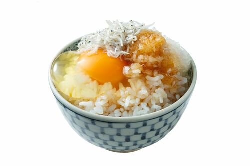 おろしに泳ぐじゃこポン酢TKG