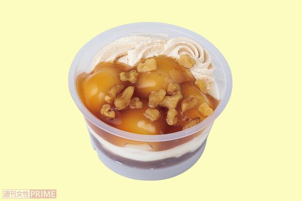 第3位新杵胡桃みたらしパフェ/ナチュラルローソン323円（撮影／矢島泰輔）