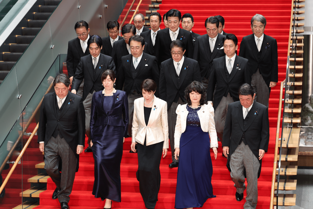 18日より発足した第2次高市内閣（撮影／JMPA）