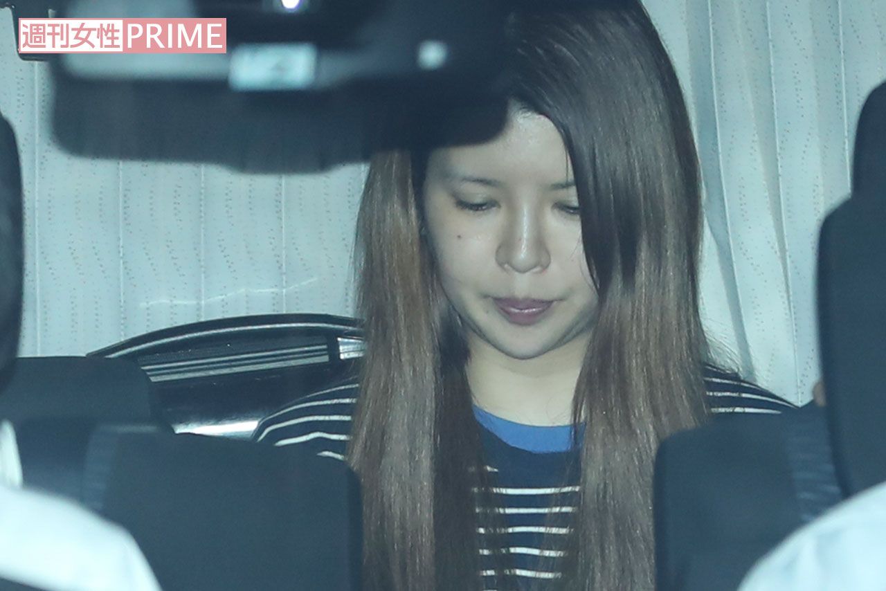 移送される坂口杏里（'19年）