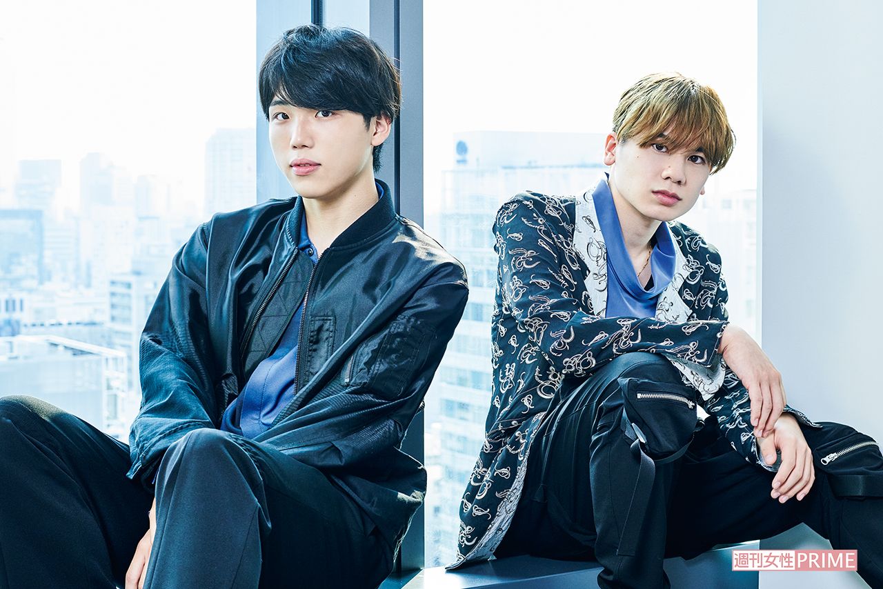 SHUNTO（左）とMANATO（右）撮影／山田智絵