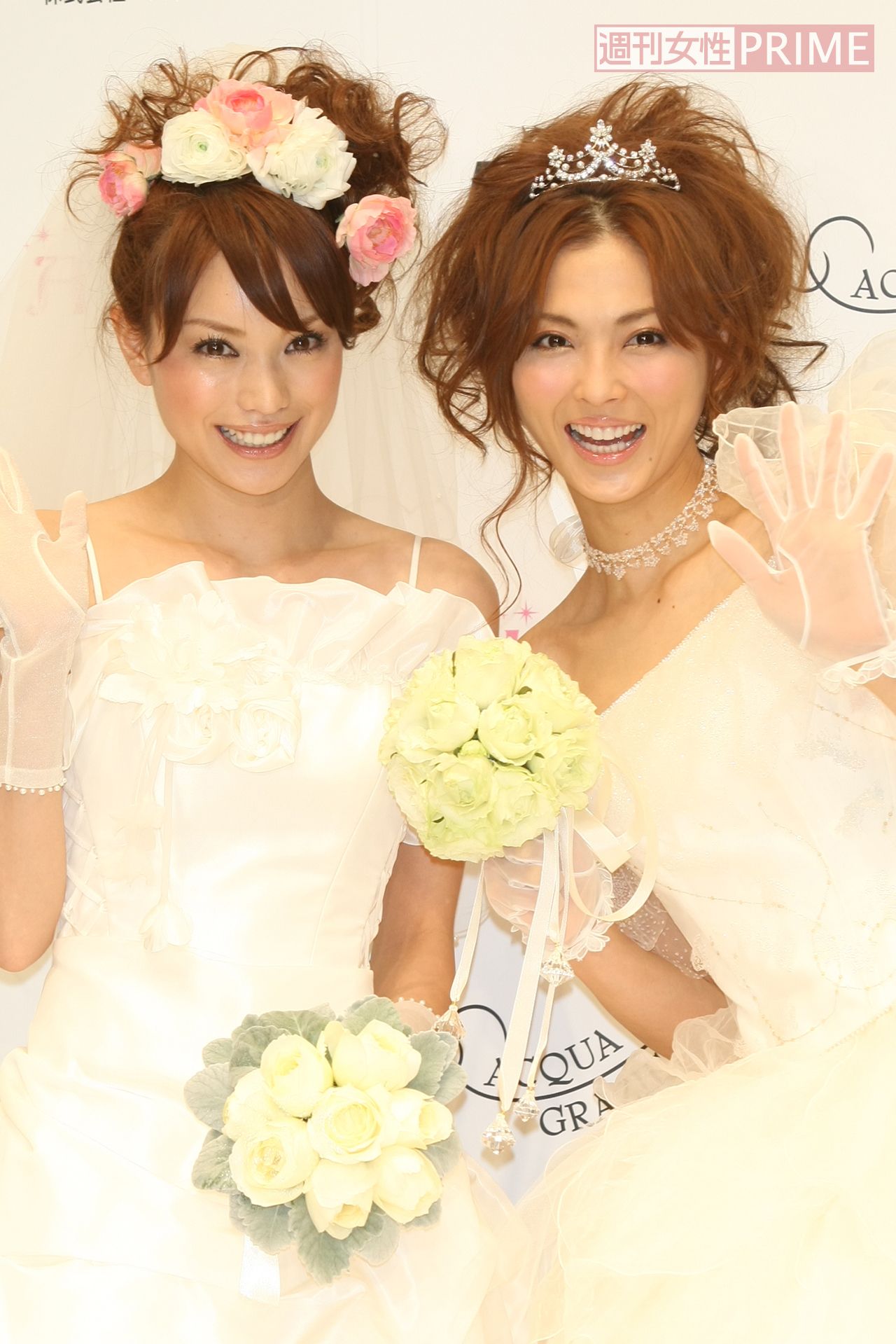 押切もえ、蛯原友里（2008年）