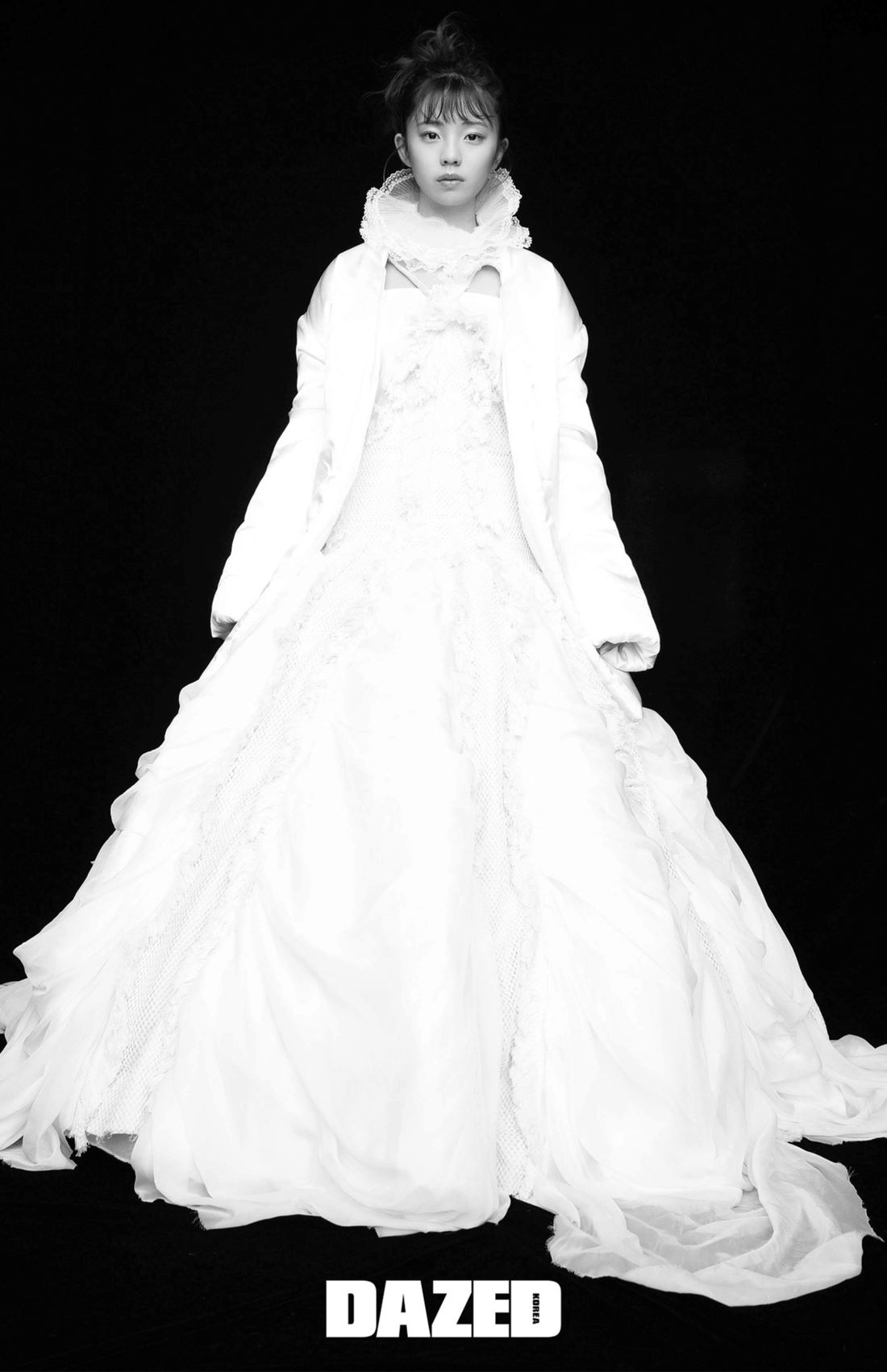 韓国の雑誌『DAZEDKOREA』に出演した菊地姫奈（『DAZEDKOREA』公式Xより）