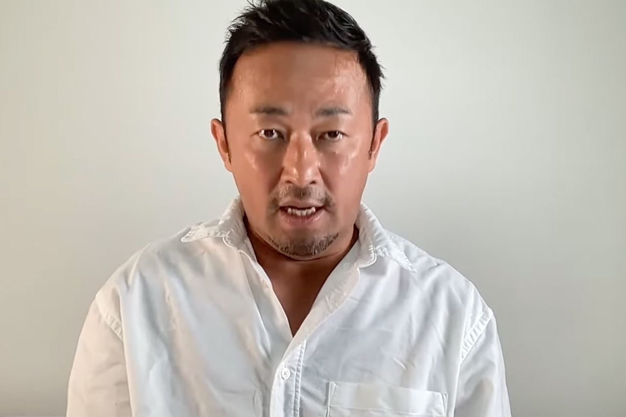 東谷義和氏（本人YouTubeより）