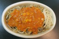 『イタリアン』340円。大盛りにして410円とリーズナブル