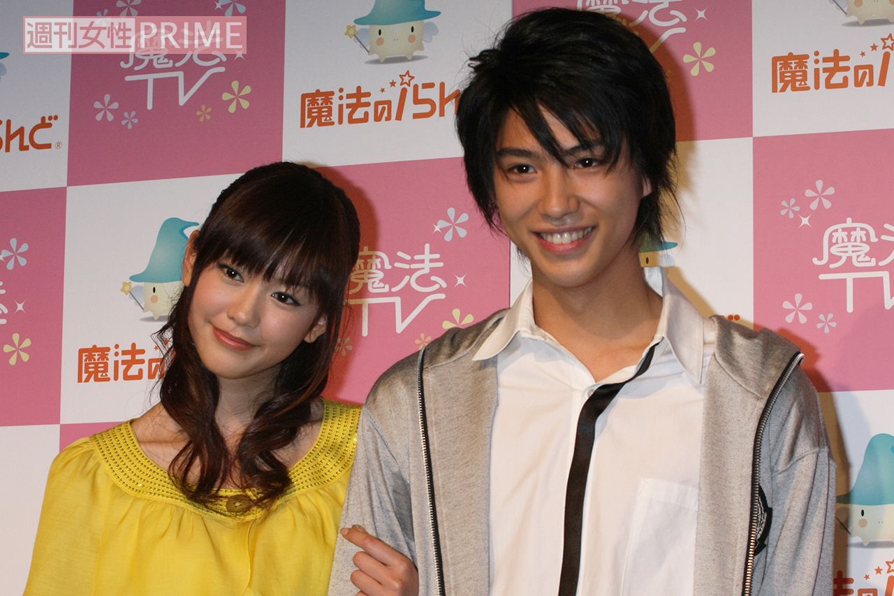 20歳のころの賀来賢人。2008年、ケータイ小説サイト「魔法のiらんど」が制作したドラマ『Teddy bear』で桐谷美玲と共演した