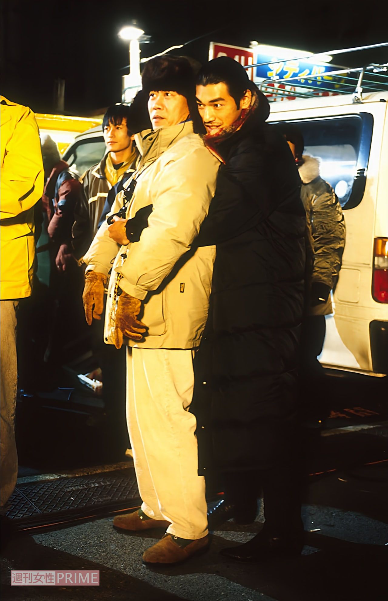 映画『不夜城』のロケに参加した金城武