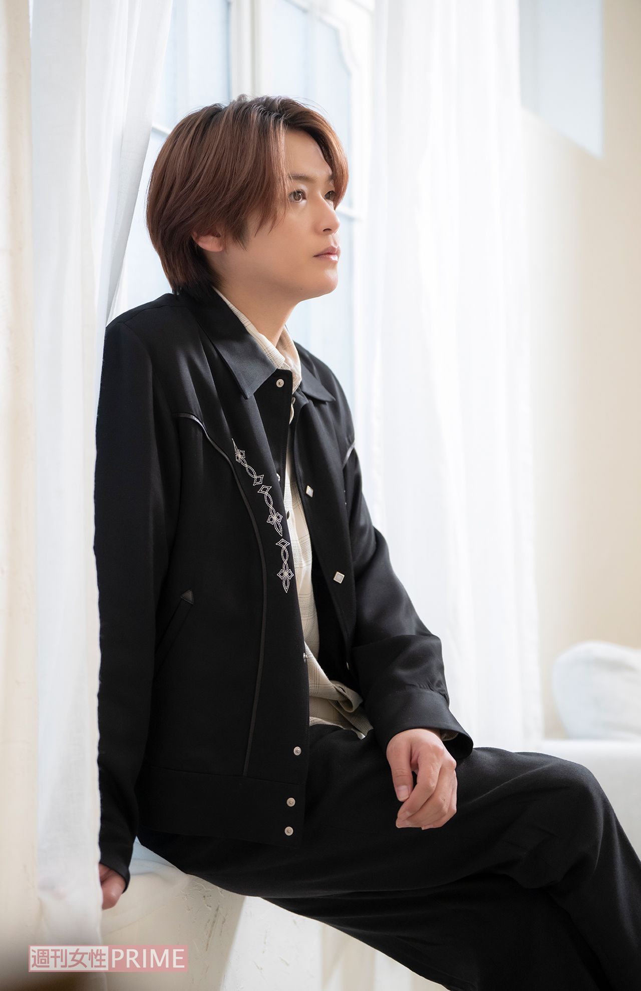 高木雄也　撮影／伊藤和幸　ヘアメイク／二宮紀代子　スタイリスト／寒河江健（Emina）