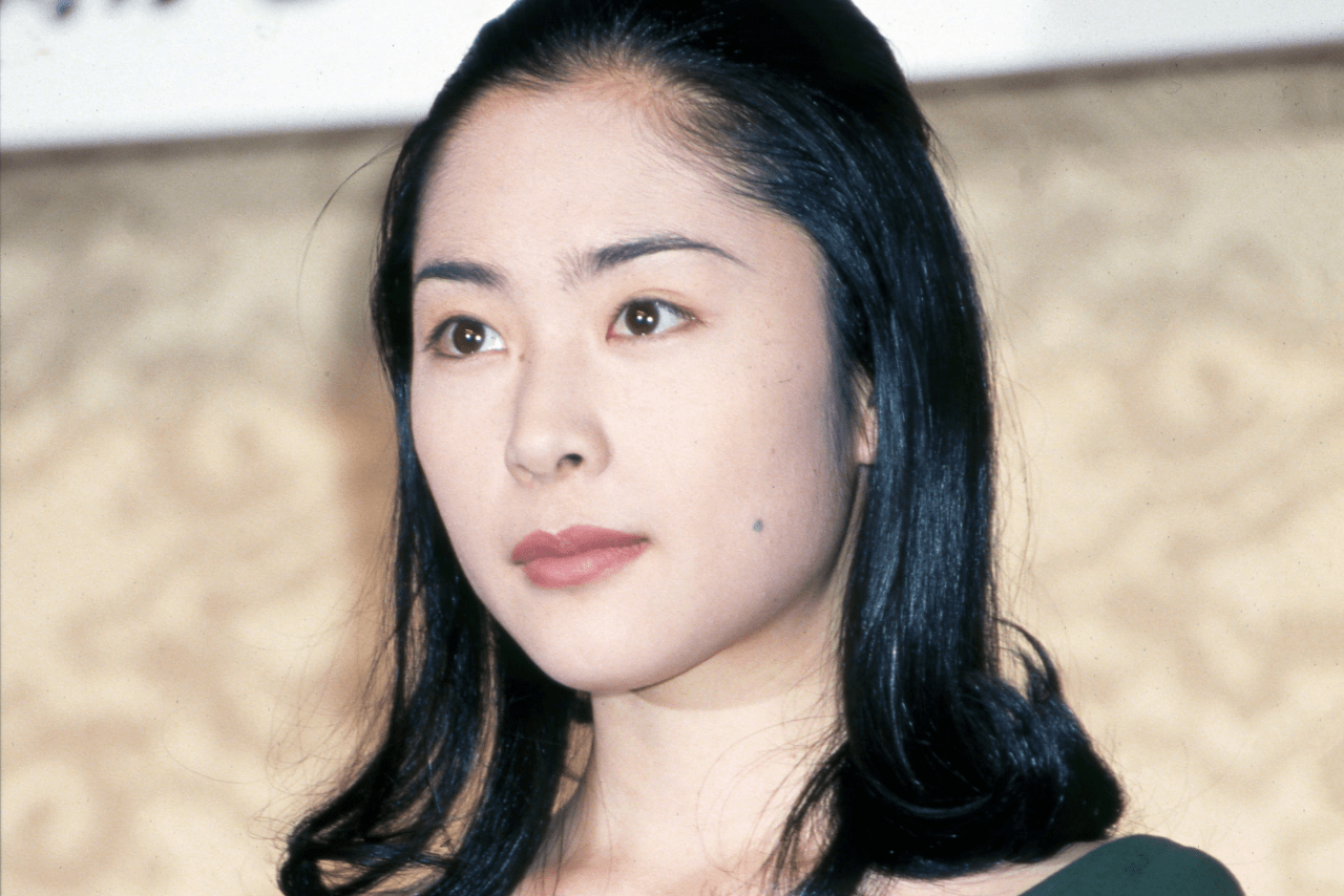 1993年フジテレビ「悪魔のKISS」制作発表の時の深津絵里