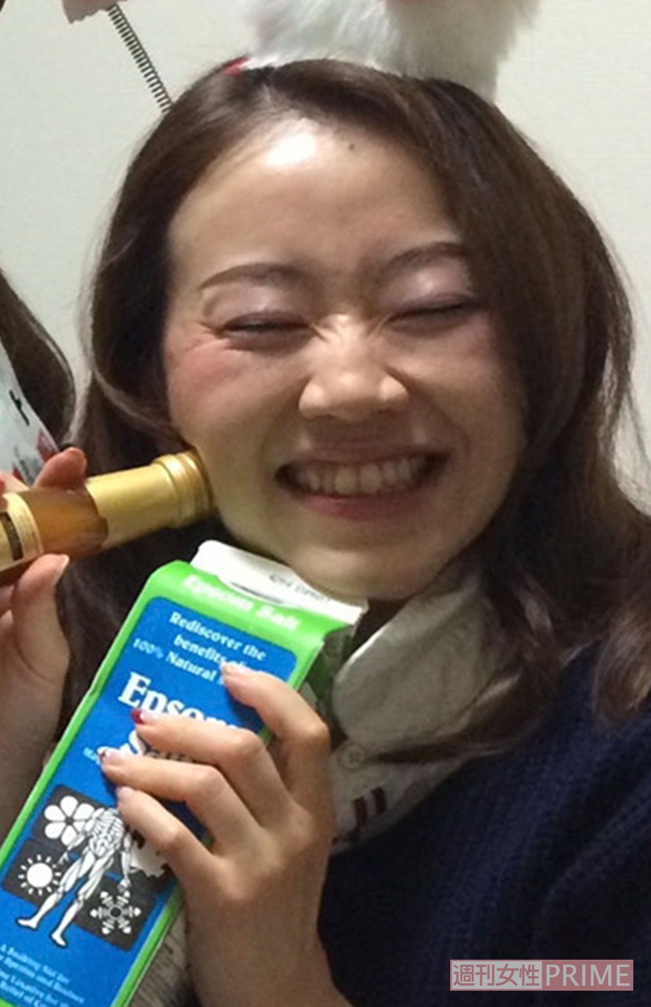 【ビフォー】当時は顔の丸さがすごく嫌で、写真を撮ってもすぐに消していたプロテインひろこさん。これが唯一残った写真だそう