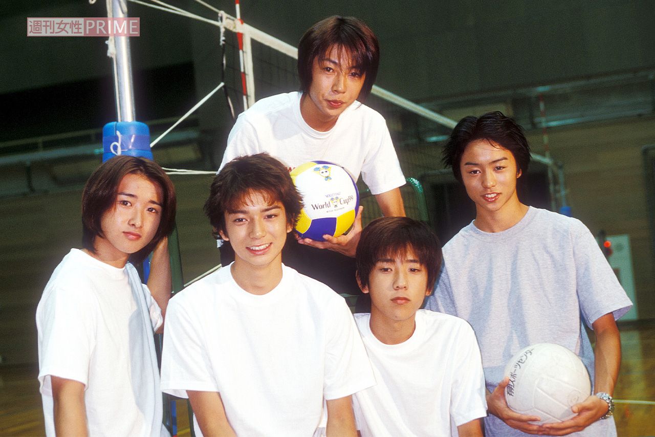 1999年、ワールドカップバレーボールのイメージキャラクターを務めた嵐