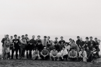 若松監督が「遺作にするつもり」と撮影した『17歳の風景』の若松組の面々