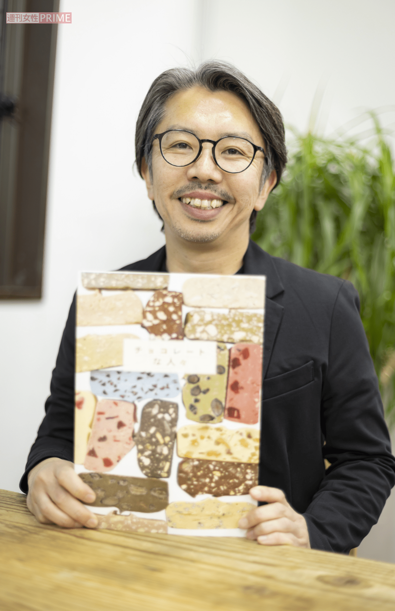 久遠チョコレート代表・夏目浩次（46）さん。撮影／齋藤周造