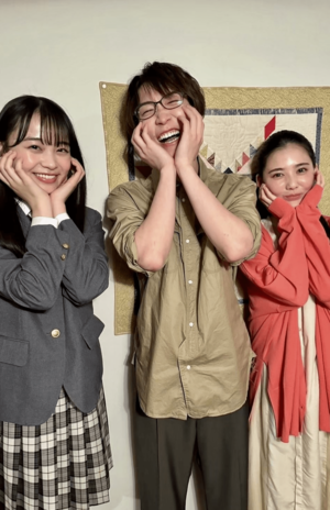 渡辺との距離感の近さを指摘された北香那（ドラマ公式Xより）