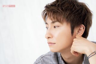 與真司郎（AAA）撮影／矢島泰輔