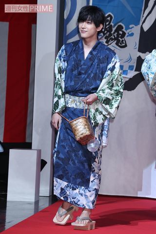 吉沢亮／'17年・映画『銀魂』ジャパンプレミアにて