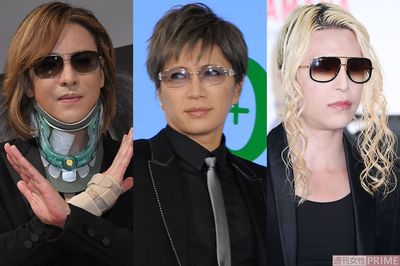 （左から）YOSHIKI、Gackt、ROLAND
